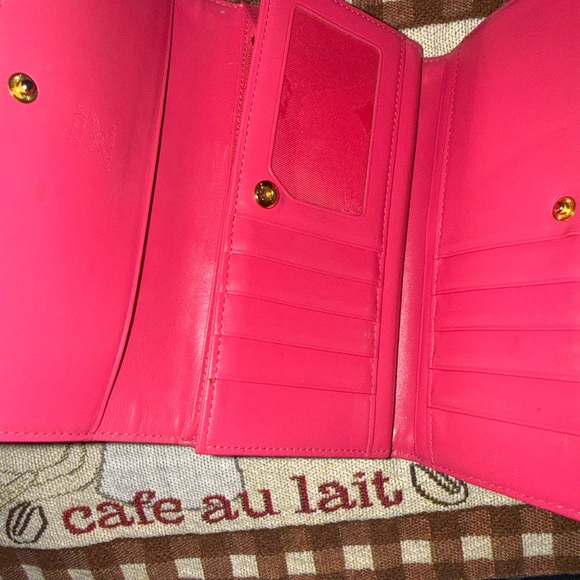 MCM Pink and Tan Wallet with Iconic Logo - Picture 8 of 12